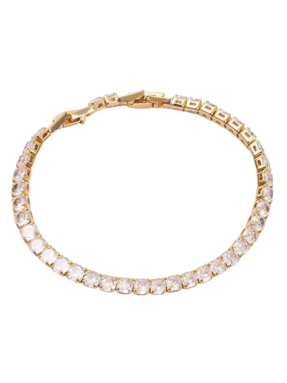 Classic Tennis Bracelet 2 Hinges NWT